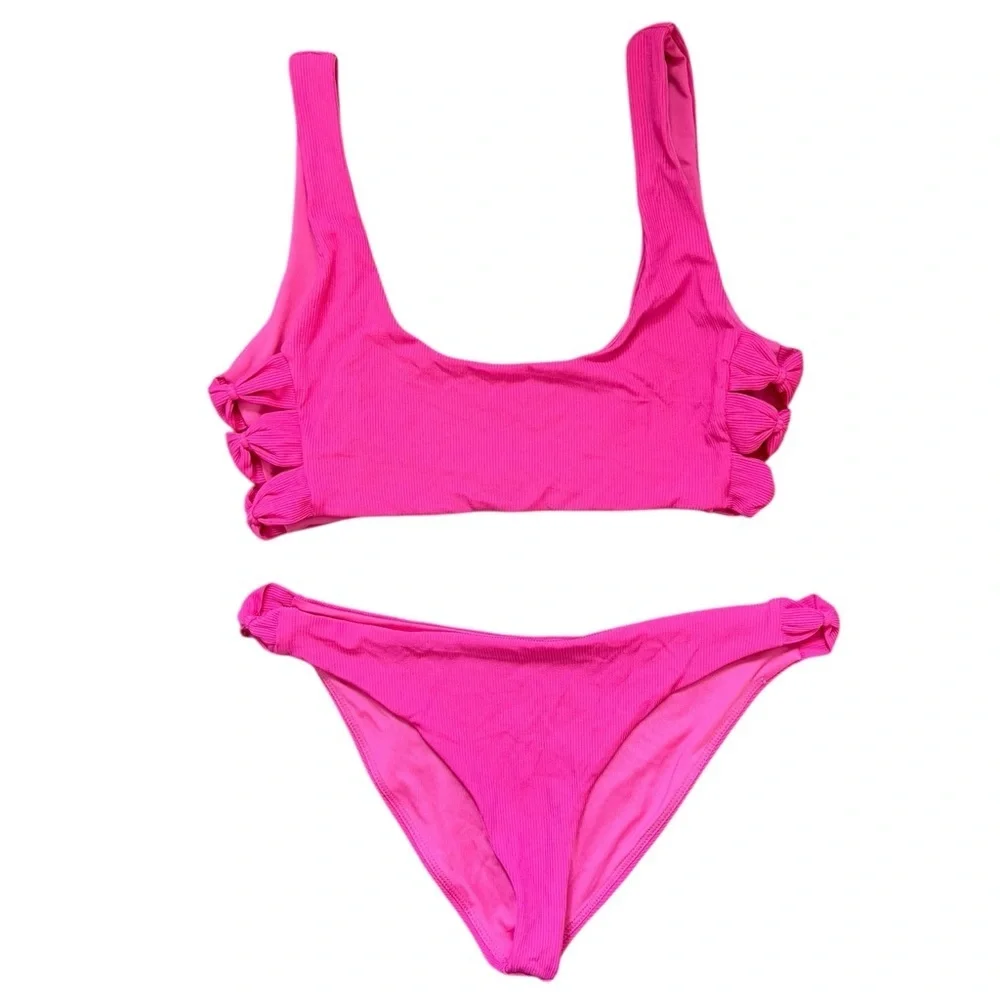 Lovers + Friends Wrapped Up Swimsuit Set Size Medium